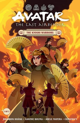 Avatar The Last Airbender The Kyoshi Warriors #3 (Cover A) (ПРЕДЗАКАЗ!)