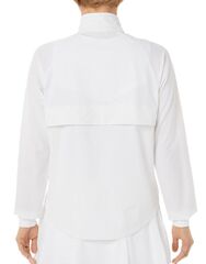 Женская толстовка Asics Womens Match Jacket - brilliant white