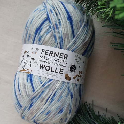 Ferner Wolle Mally Socks Weihnachts 23 купить