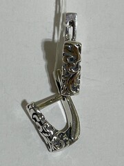 Рона (серьги из серебра)