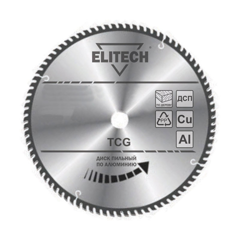 Диск пильный по алюминию (255х30х1.8 мм; 100Z) ELITECH 1820.116900
