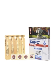 Барс ФОРТЕ капли на холку для собак инсектоакарицидные, 4 пип