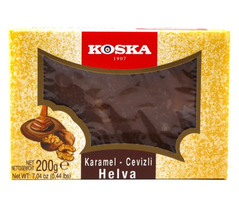 Летняя халва с грецким орехом и карамелью, Koska, 200 г