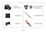 FPV камера Foxeer Mini Night Cat 3 1200TVL 0.00001Lux IR Sensitive+Light 850nm Night Vision HS1262 (работает только ночью)