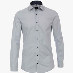 Сорочка мужская Venti Modern Fit 103412700-102 с геометрическим принтом