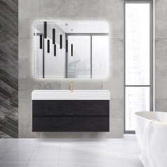 Cezares MOLVENO 46-120-2C-SO-LG Тумба под раковину подвесная с двумя выкатными ящиками 120х46х50 фото