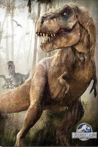 Постер Арт Динозавр: купить плакат с персонажами фильма Парк юрского периода в магазине Toyszone.ru