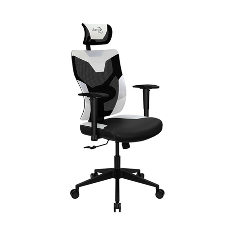 Игровое компьютерное кресло Aerocool Guardian-Azure White