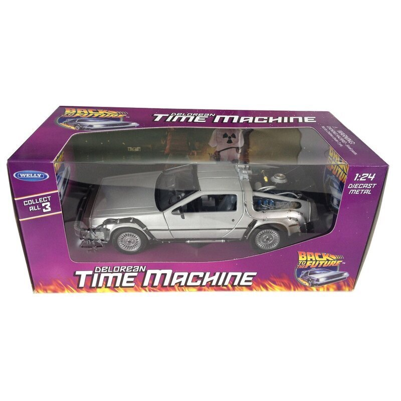 Delorean 1 24 welly deals