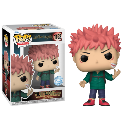 Фигурка Funko POP! Jujutsu Kaisen: Yuji Itadori with Sukuna Mouth (Exc) (1152)