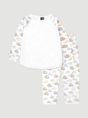 Пижама Mjölk Ёжики на экрю