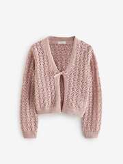 Кардиган вязаный для девочки Next E62-075, Розовый