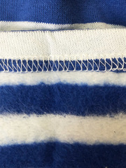 Тельняшка осенняя с начесом - Магазин тельняшек.ру 8-800-700-93-18 НАЧЕС Тельняшка утепленная ВДВ (голубая полоса) ГОСТ МИНОБОРОНЫ 100% хлопок в Магазине тельняшек