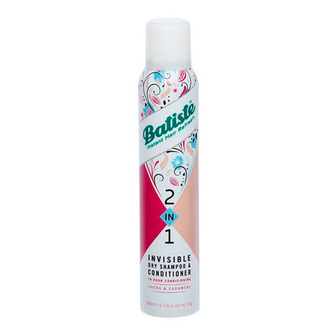 Batiste Dry Shampoo 2in1 Vanilla And Passion Flower - Сухой шампунь-кондиционер