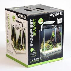 Аквариум Aquael Shrimp Set SMART LED PLANT II черный 20л