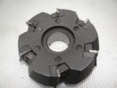 Фреза торцевая насадная с механическим креплением 4-х гранными пластинами  125х50х40 z=6 Б/У