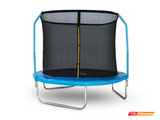 Батут StartLine Fitness 6 футов (183 см) с внутренней сеткой и держателями фото №0
