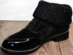 Женские туфли оксфорды Kluchini 5161 k255 Black