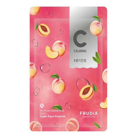 Frudia My Orchard Squeeze Mask Peach - Маска тканевая питательная с персиком