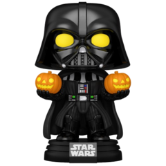Фигурка Funko POP! Bobble Star Wars Darth Vader Holding Jack-o-Lanterns (SFX) 6"