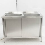 фото 3 Ванна моечная двухсекционная 1200х600х820 ц/т, купе на profcook.ru
