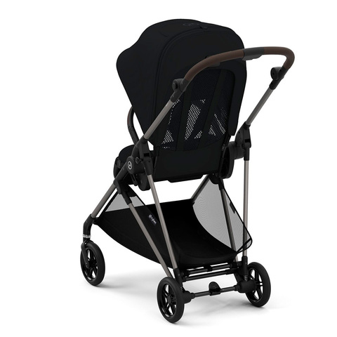 Прогулочная коляска Cybex Melio TPE Moon Black