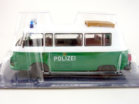 Barkas B1000 Polizei East Germany GDR 1:43 DeAgostini World's Police Car #63