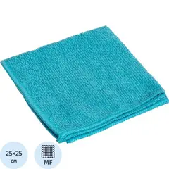 Салфетка хозяйственная из микрофибры универсальная, 180gsm, 25х25см, 1шт/уп