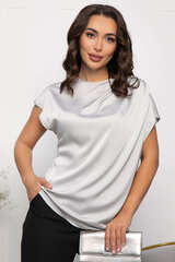 Блуза Маркиза (серая) Б14147-30М LT Collection