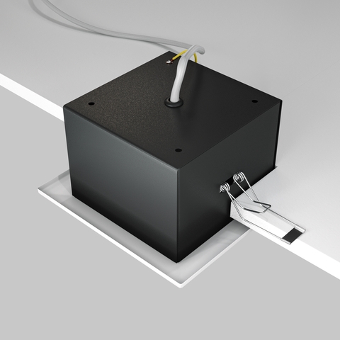 Встраиваемый светильник Maytoni Metal Modern DL008-2-01-W