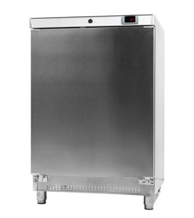 Шкаф морозильный Koreco HF/200SS объемом 110 л, из нержавеющей стали