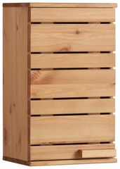 Шкаф навесной Джосси для ванной, массив сосны