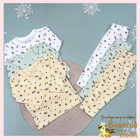 Костюм хлопок детский (68-86) 251023-GN535