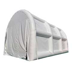 Надувной шатёр для техники белого цвета, 12*8*7 м