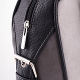 Сумка Саломея 257 мульти итальянский серо-черный