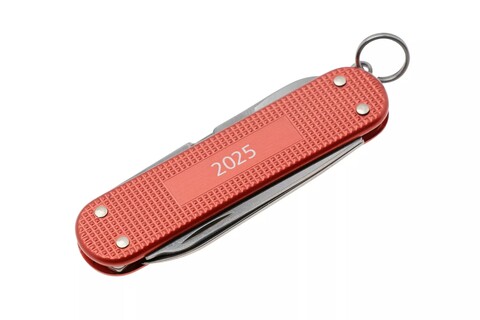 Нож-брелок Victorinox Classic SD Alox LE 2025 Stone Red (0.6221.L25)