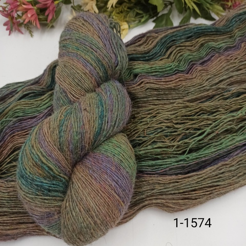 Дундага 6/1 шерсть секционного окрашивания 01-1574 420м/100гр