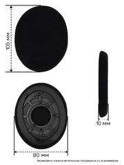 Амбушюры для Sennheiser RS110, RS115, RS120, HDR110, HDR115, HDR120