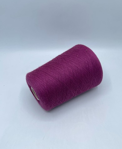 Бобинная пряжа,1500м, 50% меринос, 50% акрил,Орхидея, 36915