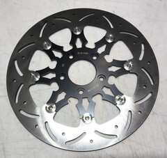 Диск для Harley Davidson SPORTSTER, DYNA, SOFTAIL, TOURING, TRIKE, V-ROD / черный / тормозной / передний / плавающий