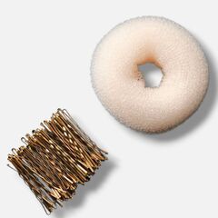 Набор валик + невидимки золотые IPARIKMAHER