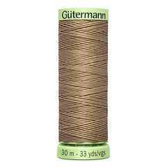 Нить Top Stitch 30/30 м для декоративной отстрочки, Gutermann, 868 неотбеленный шелк