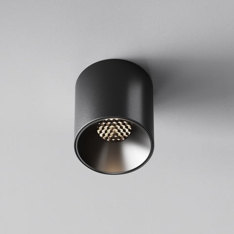 Накладной светодиодный светильник Maytoni Alfa LED C064CL-5W4K-RD-B