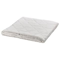 Евро одеяло IKEA MJUKDAN (МЮКДОН), Стеганое, Всесезонное, Белый, 220x240 см