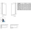 Radaway 10061090-54-56L NES 8 Black PNJ I 90 Left Frame черный