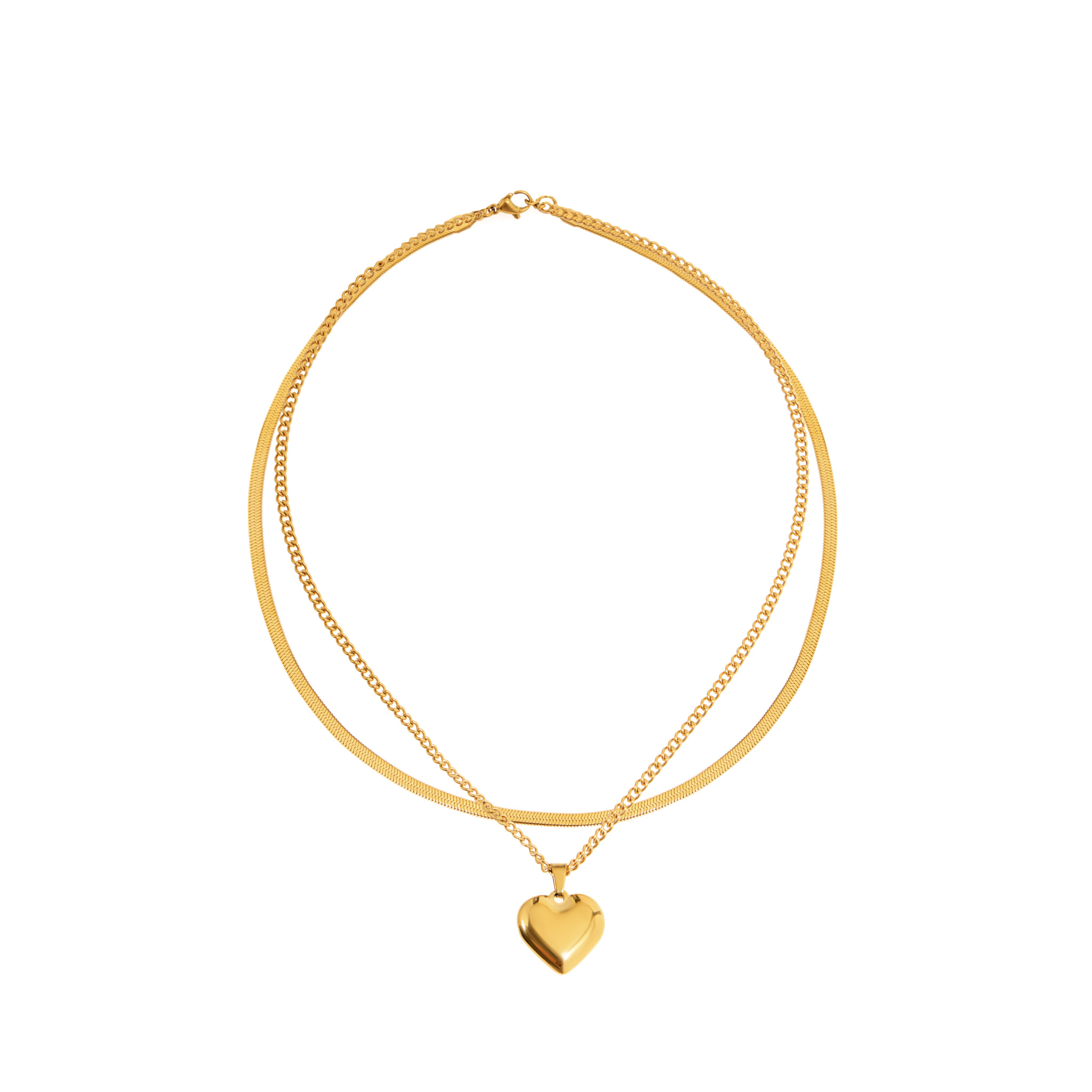 

Колье Layeres Heart Pen Necklace