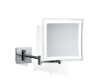 Decor Walther 0121800 Decor Walther BS 85 TOUCH Зеркало косметическое 235x210x370мм, настенное, питание от сети, 5-кратное увеличен, LED подсветка с сенсорным выкл, цв хром