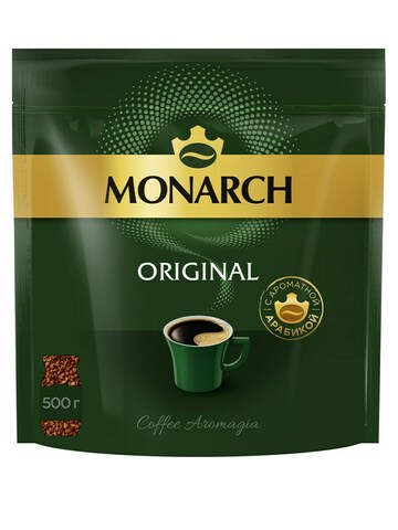 купить Кофе растворимый Monarch Original, 500 г пакет