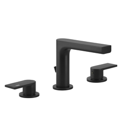 Gessi 38612#299 Gessi Emporio Via manzoni Смеситель для раковины на 3 отверстия, донный клапан и соединительные шланги, цвет: Black XL фото
