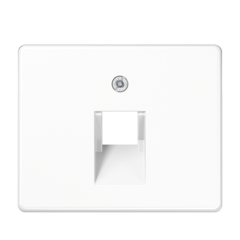 Розетка компьютерная, одинарная UAE, кат.6, экранированная. Цвет Белый. JUNG SL. EPUAE8UPOK6+SL569-1UAWW